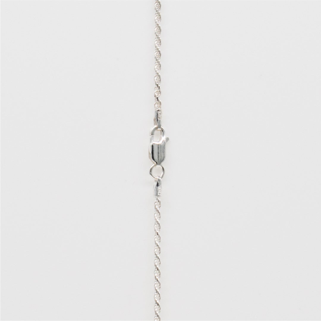 sterling silver roper chain lobster clasp