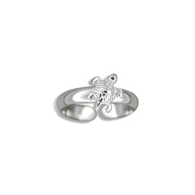 92.5 Sterling Silver Haggan (Turtle) Toe Ring