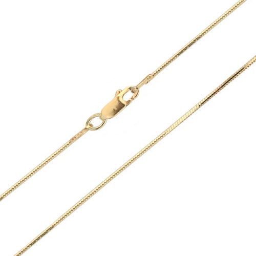 14KT Solid Yellow Gold Snake Chain
