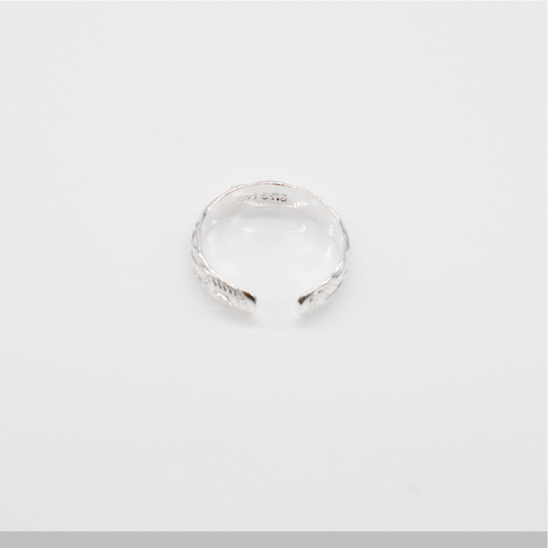 Sterling Silver Scroll Isla Toe Ring