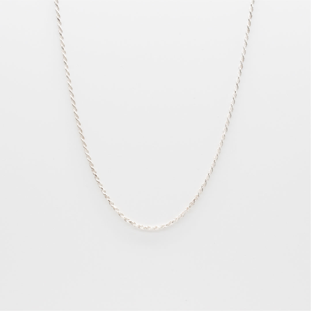 sterling silver rope chain