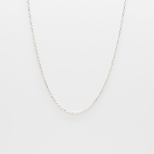 sterling silver rope chain