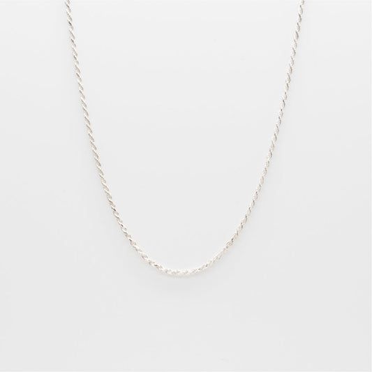 sterling silver rope chain